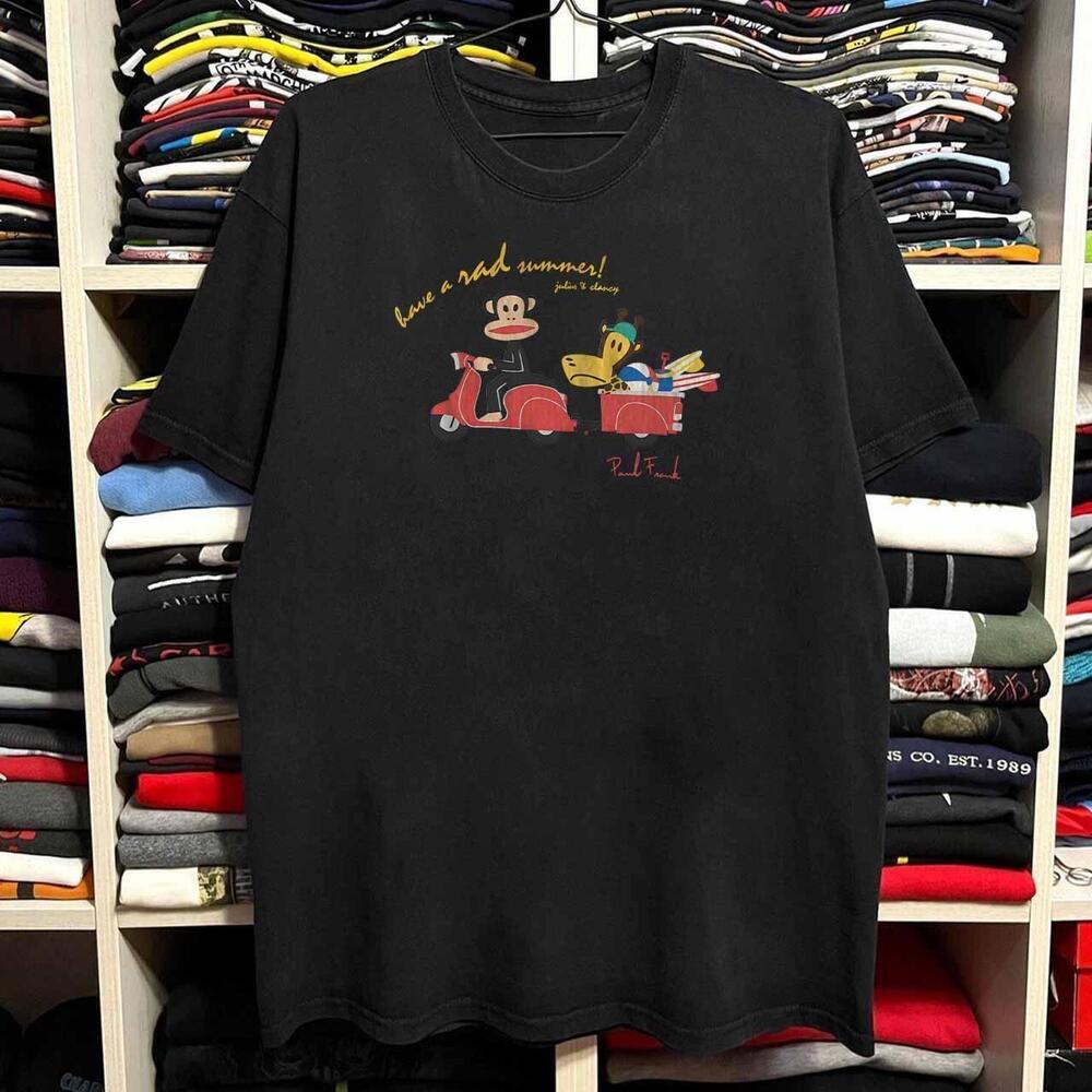Paul Frank Black Graphic Tee